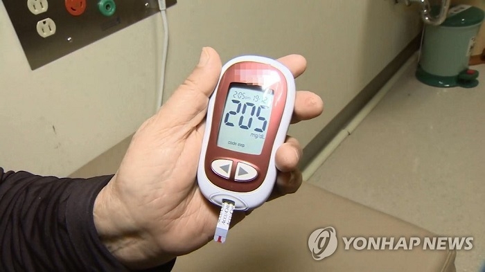 혈당 측정기.(사진=연합뉴스)