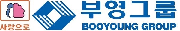 부영그룹의 BI(왼쪽)와 CI.