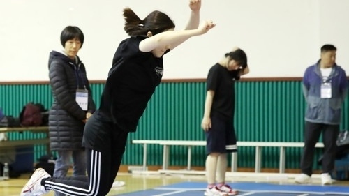 지방소방공무원 채용 체력시험(사진:연합뉴스)