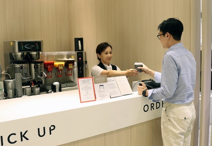 신세계백화점 본점 VIP멤버스 바. (사진=신세계백화점)