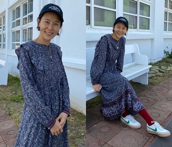 방송인 김나영이 선택한 '써스데이 아일랜드' 원피스