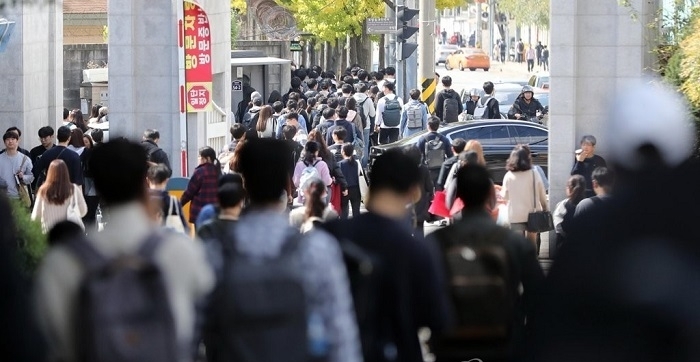 금융권 공공기관 필기시험. (사진=연합뉴스)