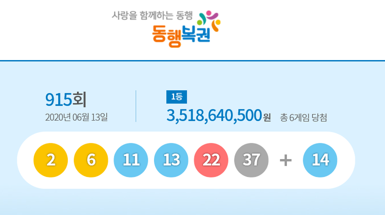 자료=동행복권 홈페이지 캡쳐
