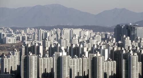 서울 송파구 소재의 아파트 전경 