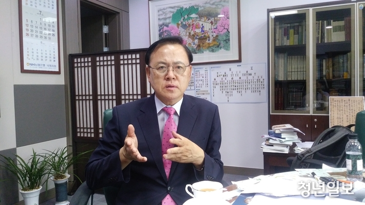 미래통합당 이명수 의원 .
