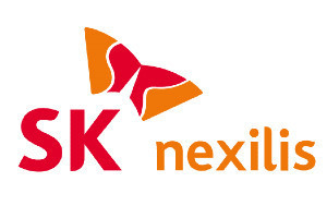 SK넥실리스 로고.