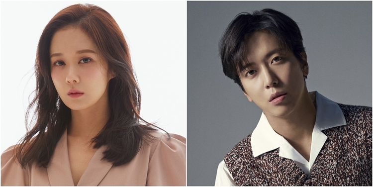<strong>장나라(왼쪽)와 정용화</strong>
