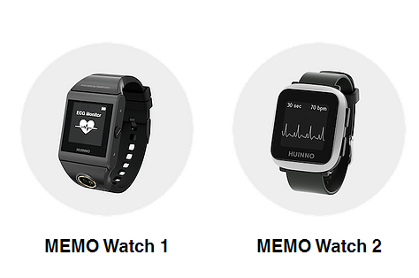 휴이노 메모 워치(MEMO Watch) 제품 사진