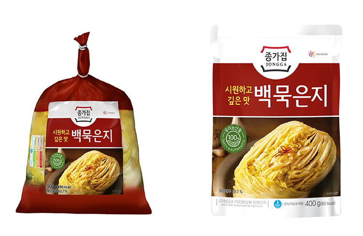 대상 종가집, 저온숙성 ’백묵은지’ 출시