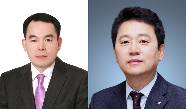 사진 왼쪽부터 박창옥 전무, 김인호 상무 