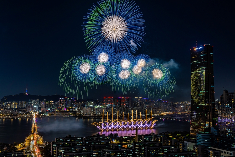 서울세계불꽃축제. [사진=㈜한화)