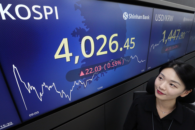 개인·기관 매수세에...코스피, 0.55 상승 마감