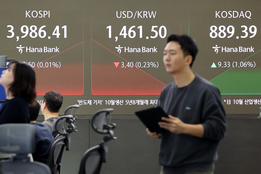 반도체주 중심 하방 압력에...코스피, 3,920대 마감