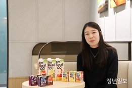 [인터뷰] "과일을 한 팩에 담다"…최지선 풀무원 PM "과채즙과 정제수만으로 만드는 것이 핵심"