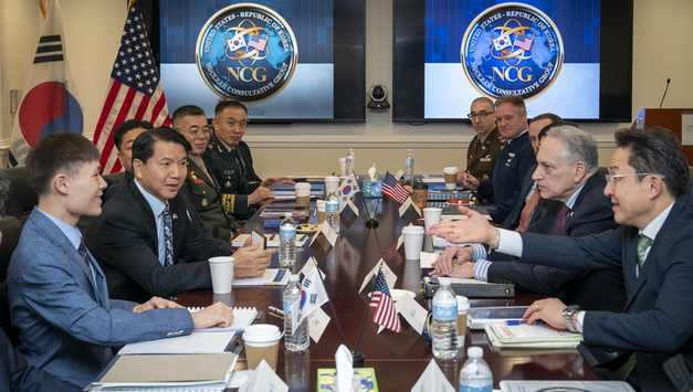 한미, 핵협의그룹 제5차 회의…성명에 '한국 재래식 방위 주도' 첫 명기