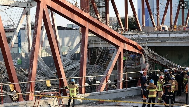 광주 대표도서관 붕괴, 실종자 1명 끝내 '사망'…사망자 총 3명으로 늘어