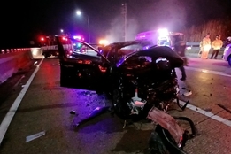 "졸음운전 그만"...고속도로 사고 수습 경찰관 등 '11명 사상'