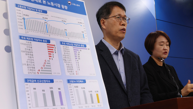 고용보험 가입자 증가폭 28년 만에 '최저'…실업급여는 '역대 최대'