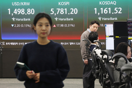 조기 종전 기대 속 기관·개인 매수세에...코스피, 5781.20 마감