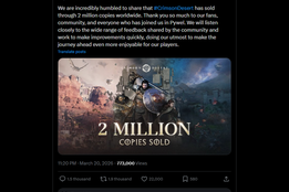 "글로벌 흥행 신호탄"…펄어비스 '붉은사막', 출시 첫날 200만장 판매