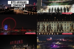 "전통과 현대기술의 만남"...방탄소년단 컴백 기념 '글로벌 미디어 축제'