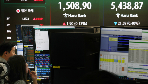 국제 정세 불확실성 속 외인 매도세에...코스피, 5430대 마감