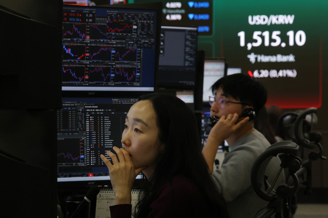 원·달러 환율 1,520원 돌파…금융위기 이후 17년 만에 최고치