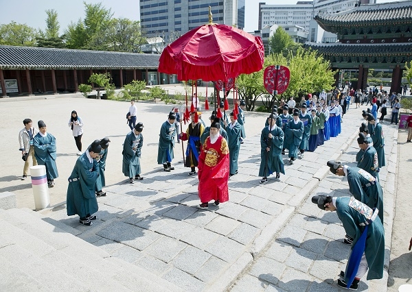 2018년 궁중문화축전 - 시간여행 그날.(문화재청 제공)