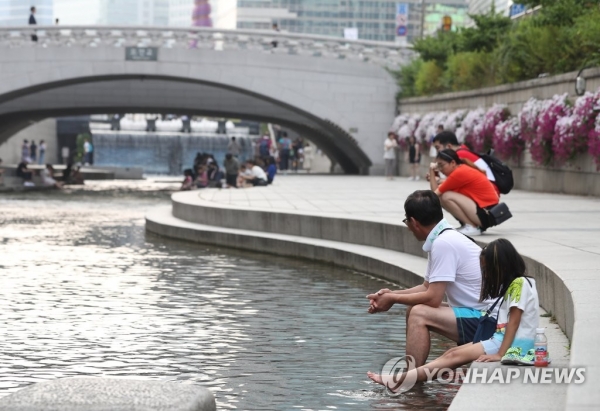 청계천[사진=연합뉴스]