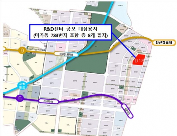 공모대상용지 위치도. [사진=서울시]